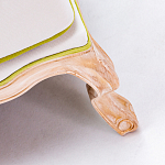 Кресло из натурального бука золотистое с изображением птиц и цветов Blooming Birds варинант исполнения - 3 | Loft Concept во Владивостоке