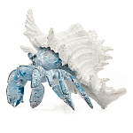 Статуэтка голубой рак с белой раковиной Marine Accessories варинант исполнения - 3 | Loft Concept во Владивостоке