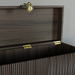 Большой дизайнерский Сундук Elsa Dreams Walnut варинант исполнения - 3 | Loft Concept во Владивостоке