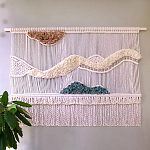 Панно-макраме «JUPITER» варинант исполнения - 1 | Loft Concept во Владивостоке