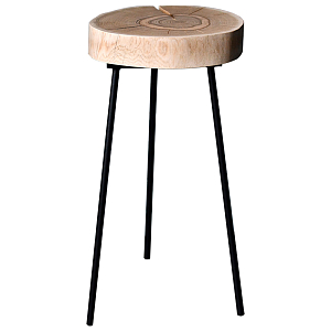 Приставной стол Neave Industrial Metal Rust Side Table