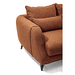 Диван в гостиную Portree Sofa Терракотовый букле варинант исполнения - 4 | Loft Concept во Владивостоке