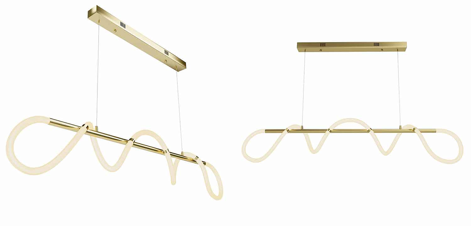 Люстра Luke Lampco Tracer Chandelier Gold Line Люстра Luke Lampco Tracer Chandelier Gold Line - Loft-Concept во Владивостоке