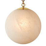 Подвесной светильник в форме шара из белого текстурного стекла Atmosphere варинант исполнения - 1 | Loft Concept во Владивостоке