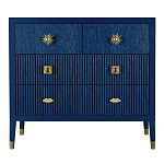 Бельевой Комод с 4 ящиками Elsa Dreams Blue варинант исполнения - 6 | Loft Concept во Владивостоке