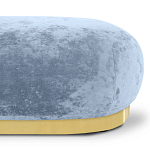 Длинный овальный пуф Ambrose Soft Oval Pouf варинант исполнения - 4 | Loft Concept во Владивостоке