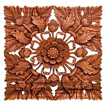 Панно из дерева квадратное Novala Panel With Trees варинант исполнения - 1 | Loft Concept во Владивостоке