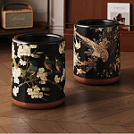 Мусорное ведро в китайском стиле Flower Trash Can варинант исполнения - 1 | Loft Concept во Владивостоке