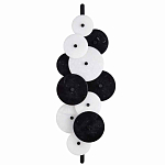 Бра светодиодное из черно-белых дисков Contrast Sample варинант исполнения - 4 | Loft Concept во Владивостоке