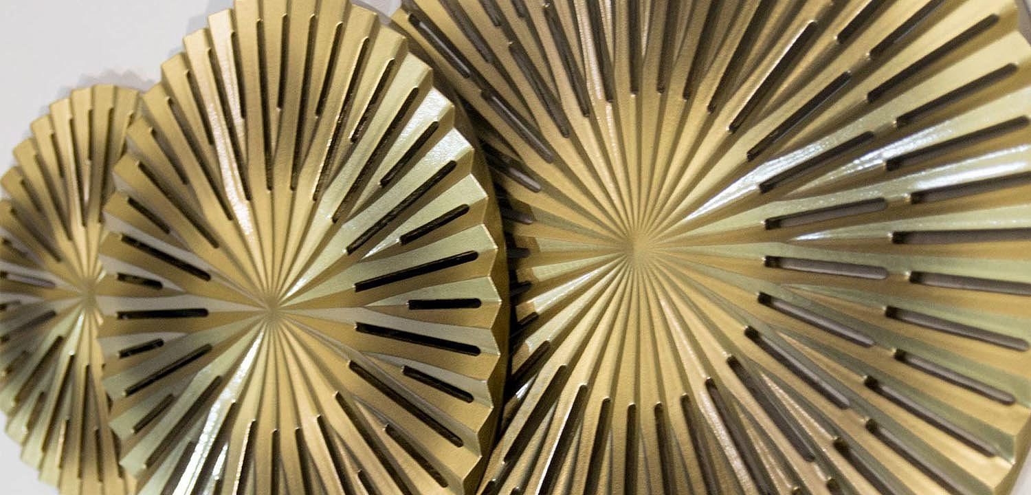 Арт-объект Apollo Brown and Gold Wall Plaque Disc gap 3 Арт-объект Apollo Brown and Gold Wall Plaque Disc gap 3 - Loft-Concept во Владивостоке