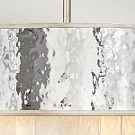 Люстра круглая с подвесками из текстурированного стекла молочного цвета Hinkley варинант исполнения - 6 | Loft Concept во Владивостоке