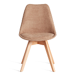 Стул с мягким бархатным сиденьем Chair Tulip варинант исполнения - 8 | Loft Concept во Владивостоке