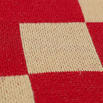 Плед хлопковый по мотивам башкирских орнаментов Ural and Siberian Patterns варинант исполнения - 4 | Loft Concept во Владивостоке