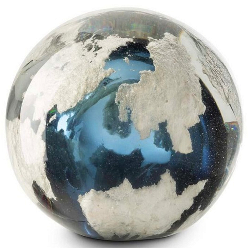 Аксессуар Ball Globe 12 Белый Темно-синий Аксессуар Ball Globe 12 Белый Темно-синий во Владивостоке | Loft Concept