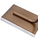 Торшер с белым тканевым абажуром на мраморном основании Cconcise варинант исполнения - 2 | Loft Concept во Владивостоке