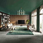 Люстра подвесная с 20-ю цилиндрическими матовыми плафонами Delta Light варинант исполнения - 5 | Loft Concept во Владивостоке