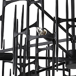 Люстра черная остроконечной формы Black Satin варинант исполнения - 1 | Loft Concept во Владивостоке