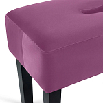 Мягкий  пуф на черных ножках Winton Pouf варинант исполнения - 18 | Loft Concept во Владивостоке