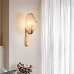 Бра с мраморным рассеивателем овальной формы Torch варинант исполнения - 1 | Loft Concept во Владивостоке