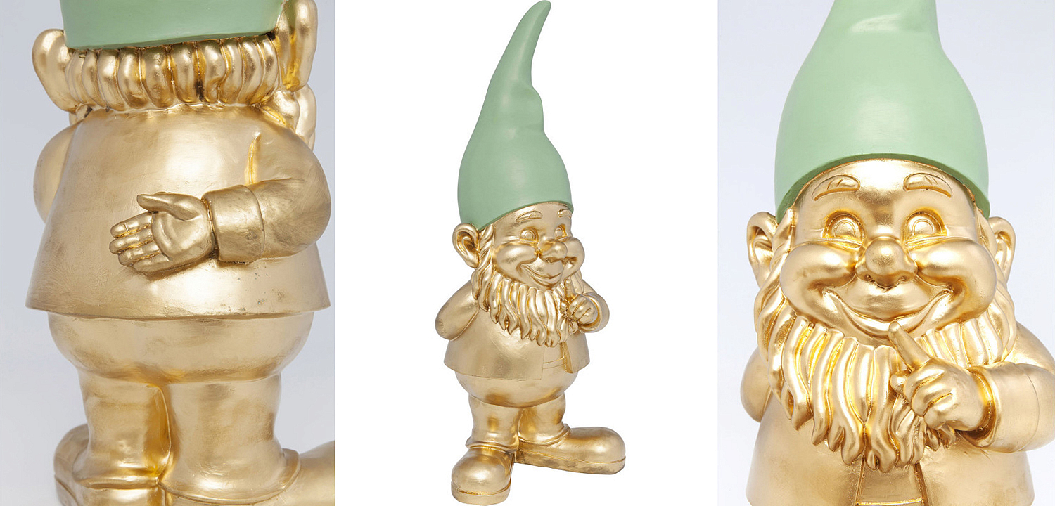 Статуэтка Golden Standing Gnome Статуэтка Golden Standing Gnome - Loft-Concept во Владивостоке