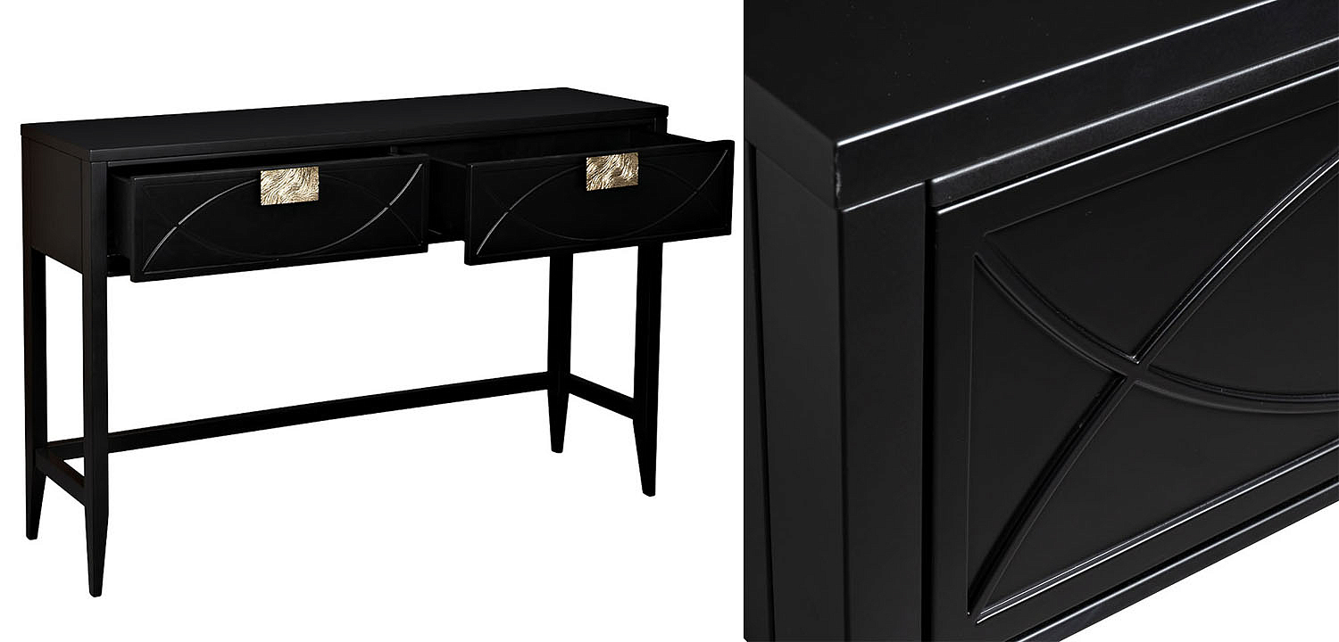 Консоль Amelie Black Console Консоль Amelie Black Console - Loft-Concept во Владивостоке