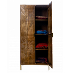 Распашной шкаф с фактурным фасадом Termite варинант исполнения - 3 | Loft Concept во Владивостоке