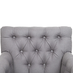 Кресло Addison Chic Armchair grey flax варинант исполнения - 4 | Loft Concept во Владивостоке