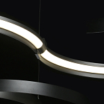 Люстра подвесная светодиодная в виде волнообразной ленты Ribbon Vortex варинант исполнения - 6 | Loft Concept во Владивостоке