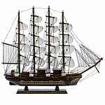 Декоративная модель деревянного тёмно-коричневого парусника в подарочной упаковке With The low варинант исполнения - 1 | Loft Concept во Владивостоке