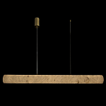 Подвесной светильник линейный цилиндрической формы из натурального алебастра Alabaster Geometry варинант исполнения - 1 | Loft Concept во Владивостоке