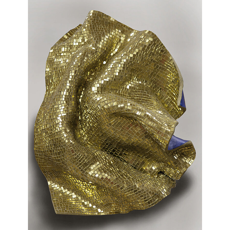 Панно «Reflection» Золотой Синий во Владивостоке | Loft Concept 