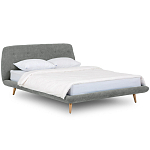 Кровать с мягким изголовьем Palmer Bed варинант исполнения - 10 | Loft Concept во Владивостоке