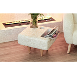 Керамический столик на деревянных ножках «Квадро» варинант исполнения - 7 | Loft Concept во Владивостоке