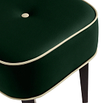 Квадратный мягкий пуф на черных ножках Winton Pouf Square варинант исполнения - 20 | Loft Concept во Владивостоке