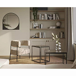 Зеркало круглое в металлической оправе Urban Style Space варинант исполнения - 1 | Loft Concept во Владивостоке