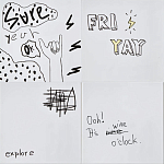 Плитка с узором Граффити 2 варинант исполнения - 2 | Loft Concept во Владивостоке