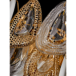 Бра с белыми и прозрачными подвесками Character Chandelier варинант исполнения - 3 | Loft Concept во Владивостоке