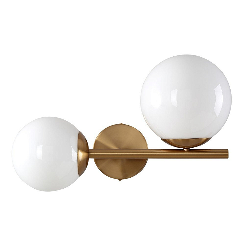 Бра Ball Top & Side Sconces Бронза Белый Бра Ball Top & Side Sconces Бронза Белый во Владивостоке | Loft Concept