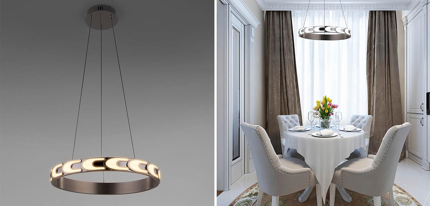 Люстра Maoris Ring Horizontal Chandelier D45 Люстра Maoris Ring Horizontal Chandelier D45 - Loft-Concept во Владивостоке
