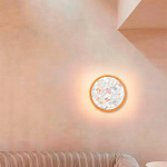 Бра в форме диска с перламутровыми прямоугольниками из морской ракушки Touch of Marine Charm варинант исполнения - 3 | Loft Concept во Владивостоке