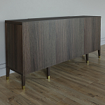 Большой Комод-буфет Elsa Dreams Walnut с ящиками варинант исполнения - 7 | Loft Concept во Владивостоке