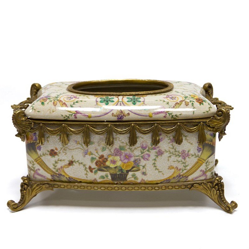 Салфетница Flower Box Мульти Бронза Салфетница Flower Box Мульти Бронза во Владивостоке | Loft Concept