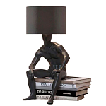 Настольная лампа с абажуром GERTY LAMP варинант исполнения - 1 | Loft Concept во Владивостоке