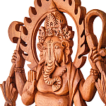 Панно из дерева Ганеша Panel With Animals варинант исполнения - 2 | Loft Concept во Владивостоке