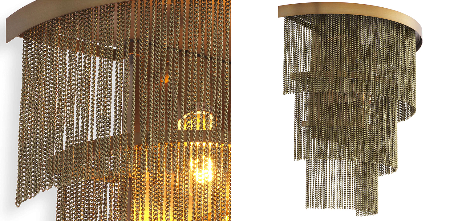 Бра Eichholtz Wall Lamp Tissot Brass Бра Eichholtz Wall Lamp Tissot Brass - Loft-Concept во Владивостоке