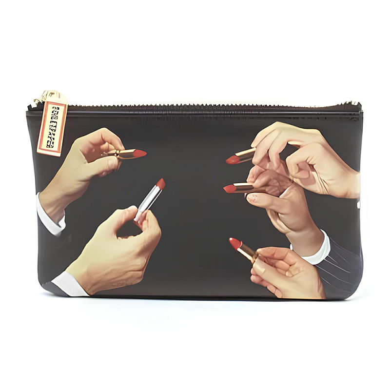 Кошелек Seletti Lipsticks Black Черный Мульти во Владивостоке | Loft Concept 