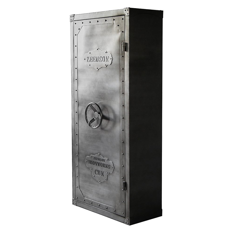 Шкаф Loft Safe 1 секция Серебряный Шкаф Loft Safe 1 секция Серебряный во Владивостоке | Loft Concept