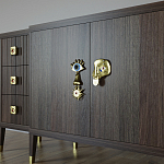 Большой Комод-буфет Elsa Dreams Walnut с ящиками варинант исполнения - 2 | Loft Concept во Владивостоке