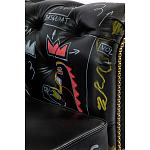Кресло "Баския и Уорхол" Basquiat Warhol graffiti chair натуральная кожа варинант исполнения - 6 | Loft Concept во Владивостоке