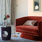 Приставной столик черного цвета AMORPHOUS варинант исполнения - 5 | Loft Concept во Владивостоке